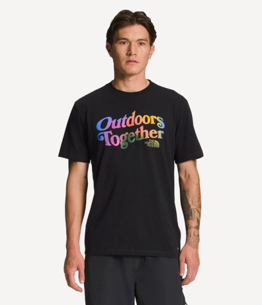 Футболка S/S Pride Tee (Мужской; S; TNF Black / Ombre Graphic)